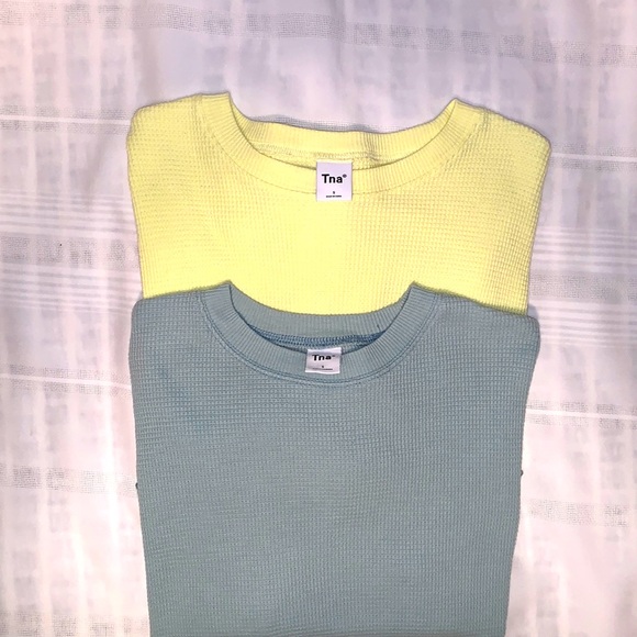 TNA | Waffle thermal knit boxy long sleeve - 2 for the price of 1!! - Picture 2 of 10